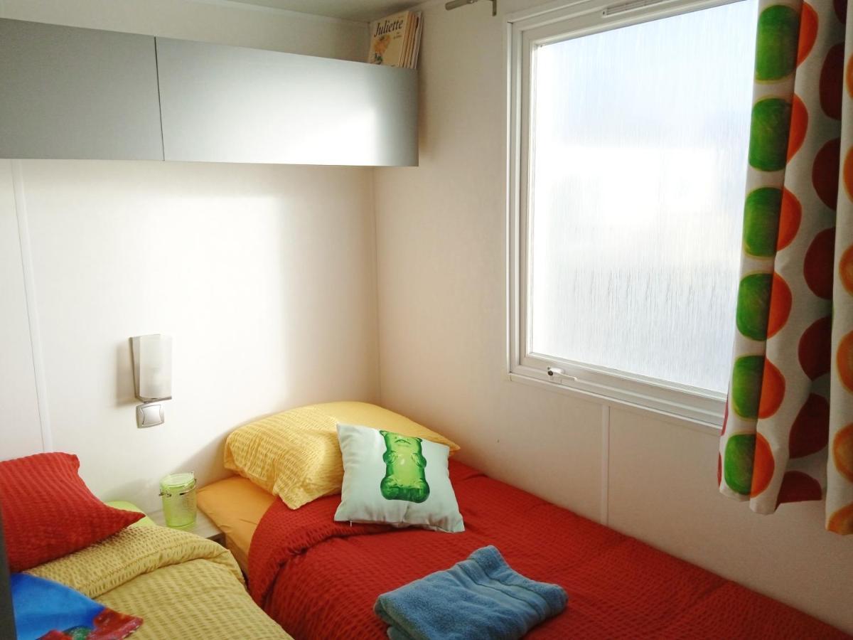 Mobil Home-Les Lins Bleus Biville-sur-Mer Luaran gambar