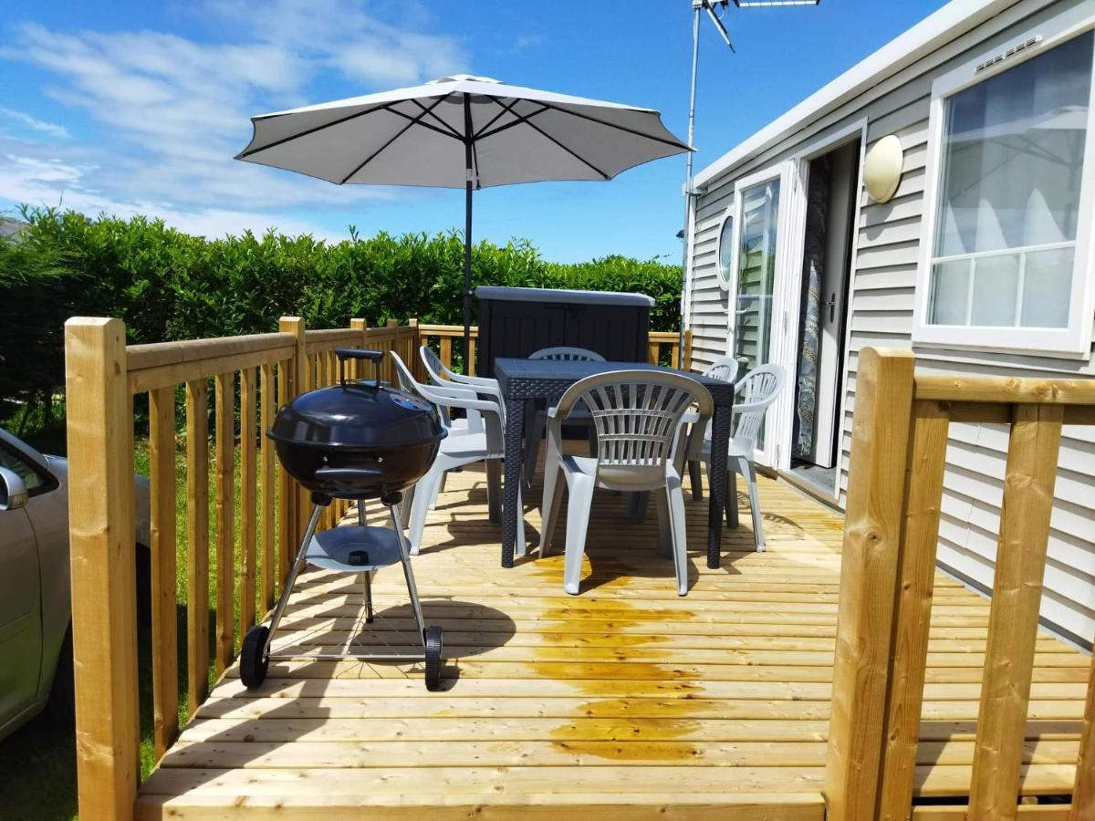 Mobil Home-Les Lins Bleus Biville-sur-Mer Luaran gambar